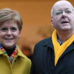 Echtgenoot van Schotse ex-premier aangehouden.