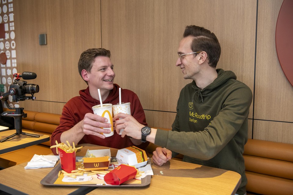 Dieter en Stefan aten niet altijd een Big Mac Menu, om de portefeuille en de lijn toch een beetje te sparen.