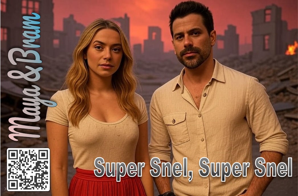 "Ontdek de avonturen van Maya en Bram in deze spannende nieuwe serie!"