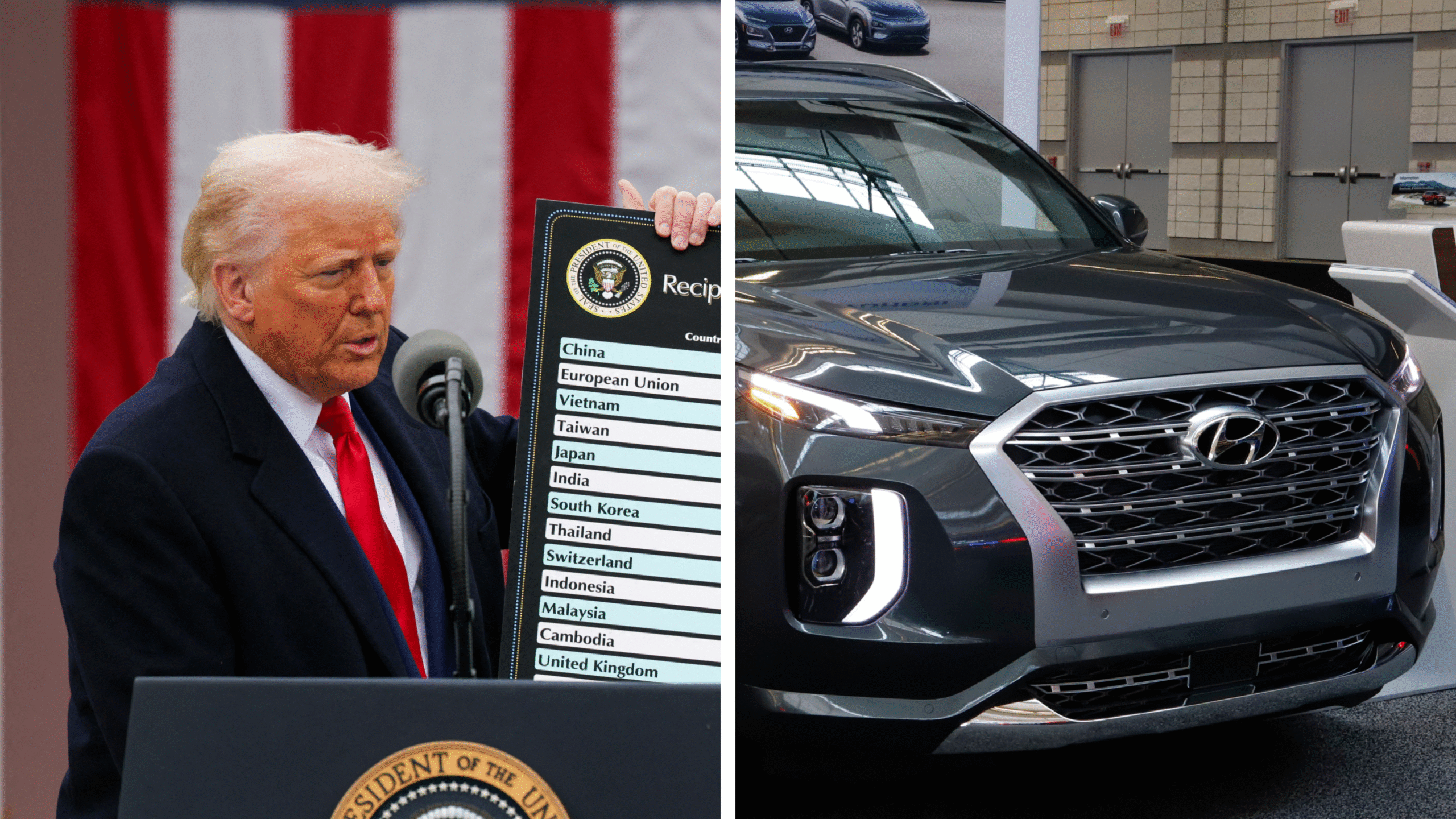 Trump verrast Zuid-Korea met invoertarief van 25 procent.