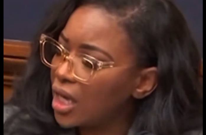 BEKIJK: Jasmine Crockett doet alsof ze huilt in het Congres tijdens belachelijke meltdown gedreven door ICE.