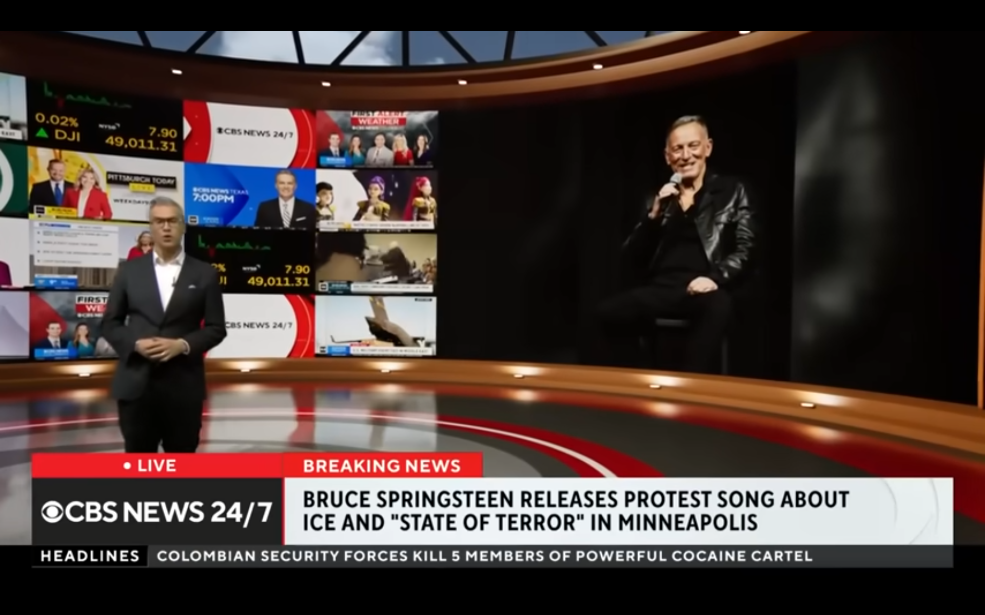 Bruce Springsteen geeft verschrikkelijke anti-ICE protestshow in Minneapolis