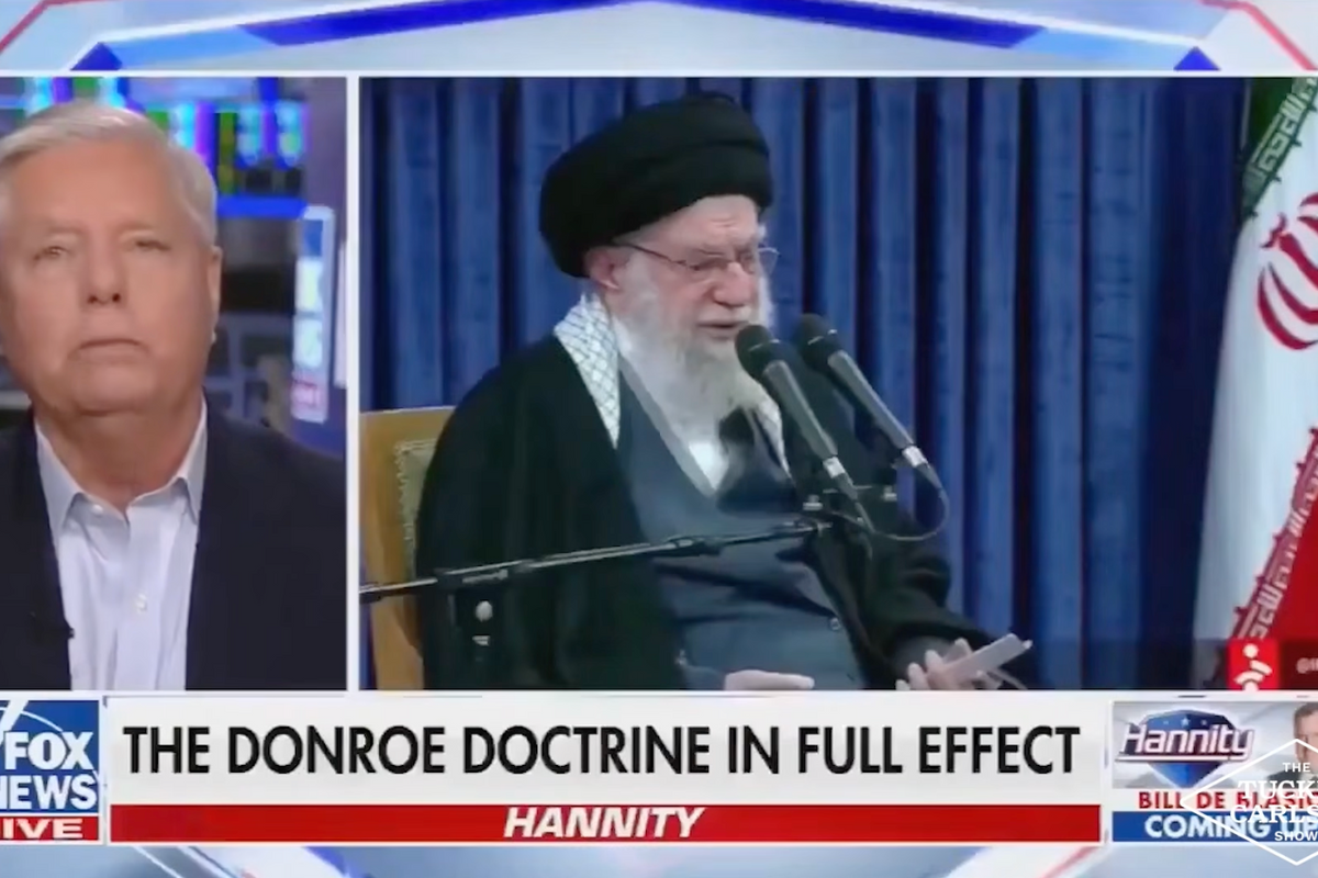 Oorlogshitser Lindsey Graham slaat weer op de trom: haviken azen nu openlijk op Iran.