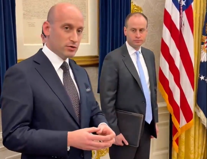 BEKIJK: Nog een schandaal van illegale immigranten die fraude plegen met welzijnsuitkeringen barst los als Stephen Miller onthult dat de helft van gedetineerde illegalen was ingeschreven voor en Medicaid ontving.