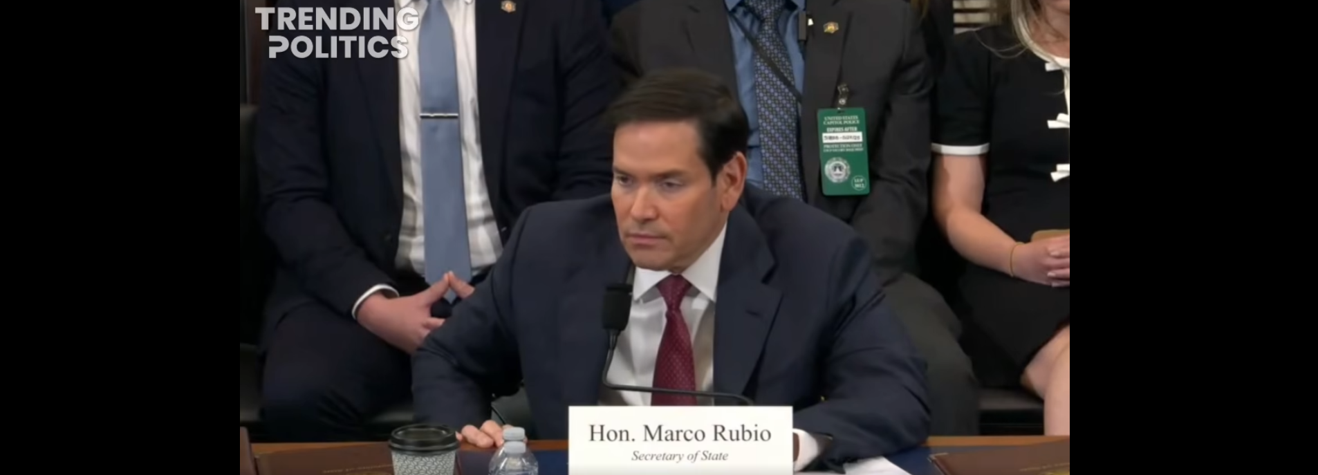 Bekijk: Rubio brengt Democraat bijna tot tranen terwijl hij weigert toe te geven terwijl ze gek schreeuwt naar hem