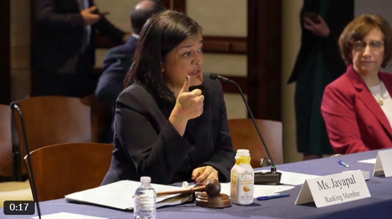 Bekijk: "Squad" Democraat eist dat Amerikanen belastinggeld betalen voor herstelbetalingen aan illegale immigranten.