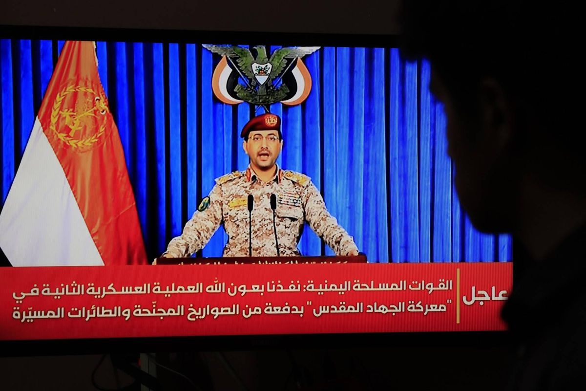 Houthi's claimen tweede raketaanval op Israël.