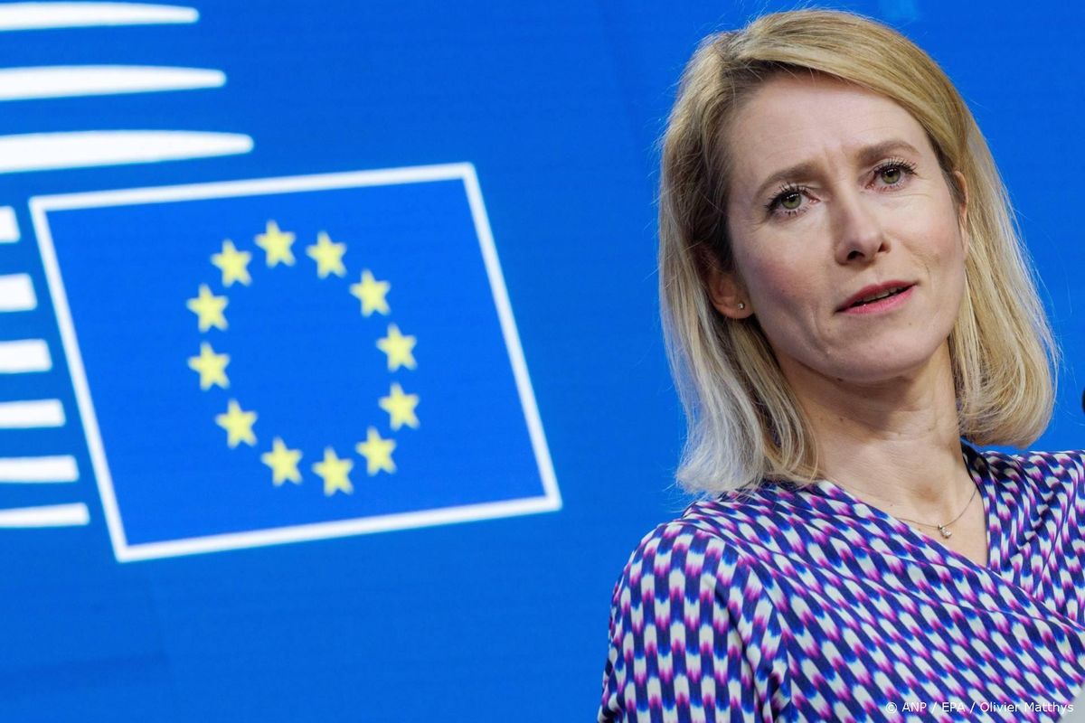 Kallas: EU legt focus op de-escalatie en vrije scheepvaart.