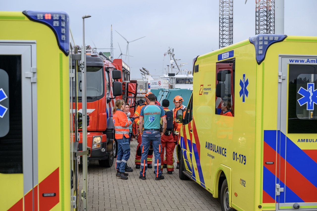 Meerdere gewonden bij brand aan boord van schip