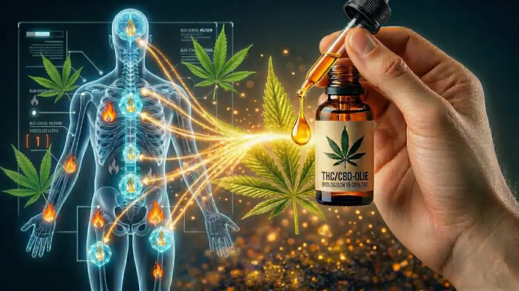 Nieuw onderzoek: THC-olie pakt verborgen ontstekingen aan, de aanjager van o.a. hart- en vaatziektes en auto-immuunproblemen.