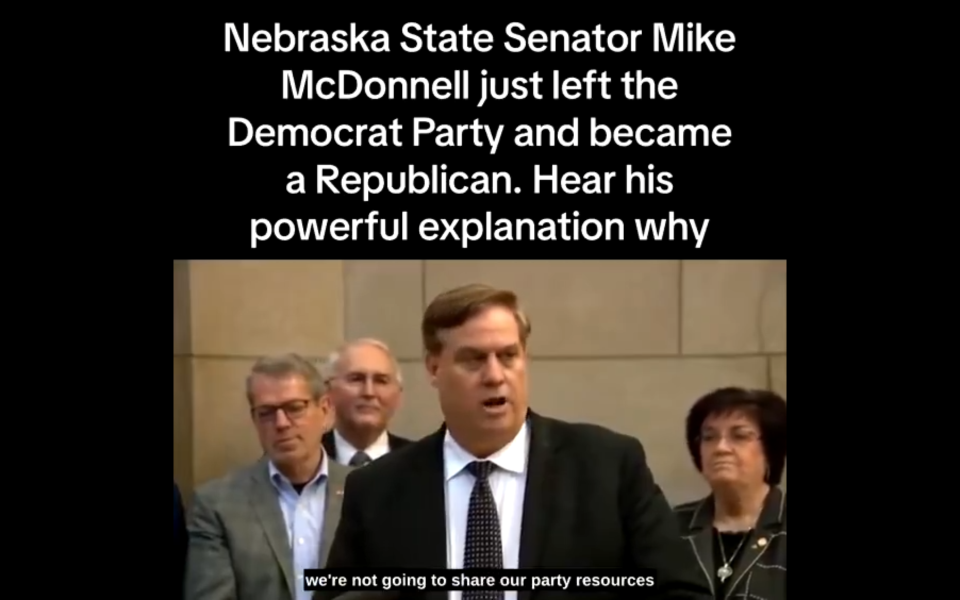 Voormalig Democratisch Senator legt krachtig uit waarom hij de Democraten heeft verlaten en zich bij de Republikeinen heeft aangesloten - The American Tribune.com