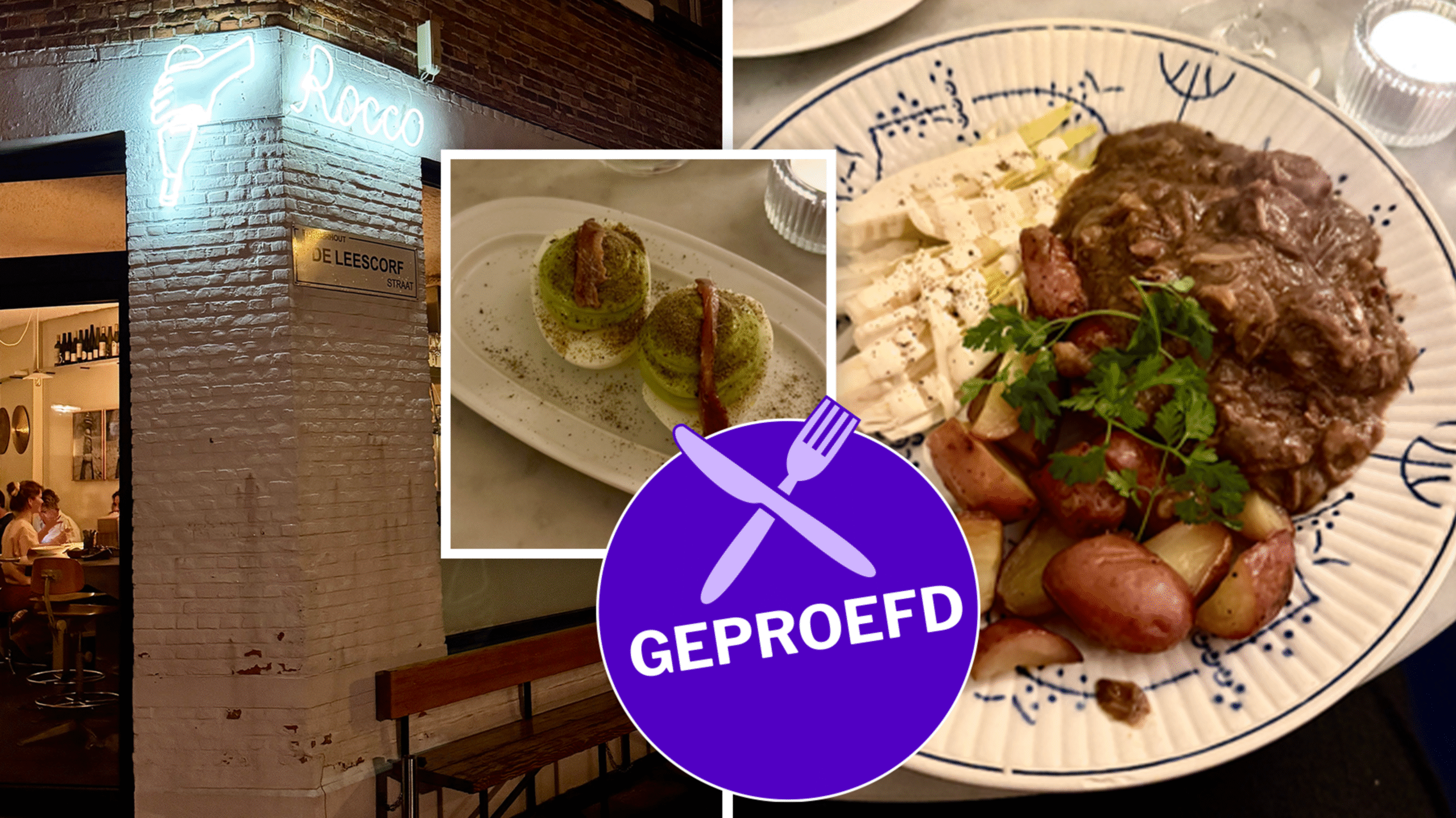 Wij proefden bij Bistro Rocco: gewoon lekker en herkenbaar eten tegen scherpe prijzen.