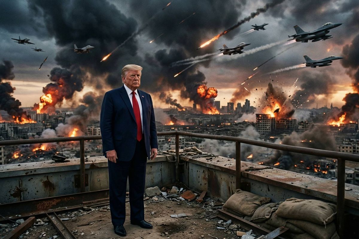 Yale-professor slaat alarm: "Trump zit vast in Iran-oorlog, Deep State gooit hem in de cel als hij stopt".