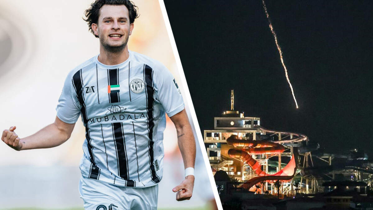 Zutendaalse profvoetballer in Abu Dhabi: “We zagen Iraanse raketten exploderen boven Dubai”.