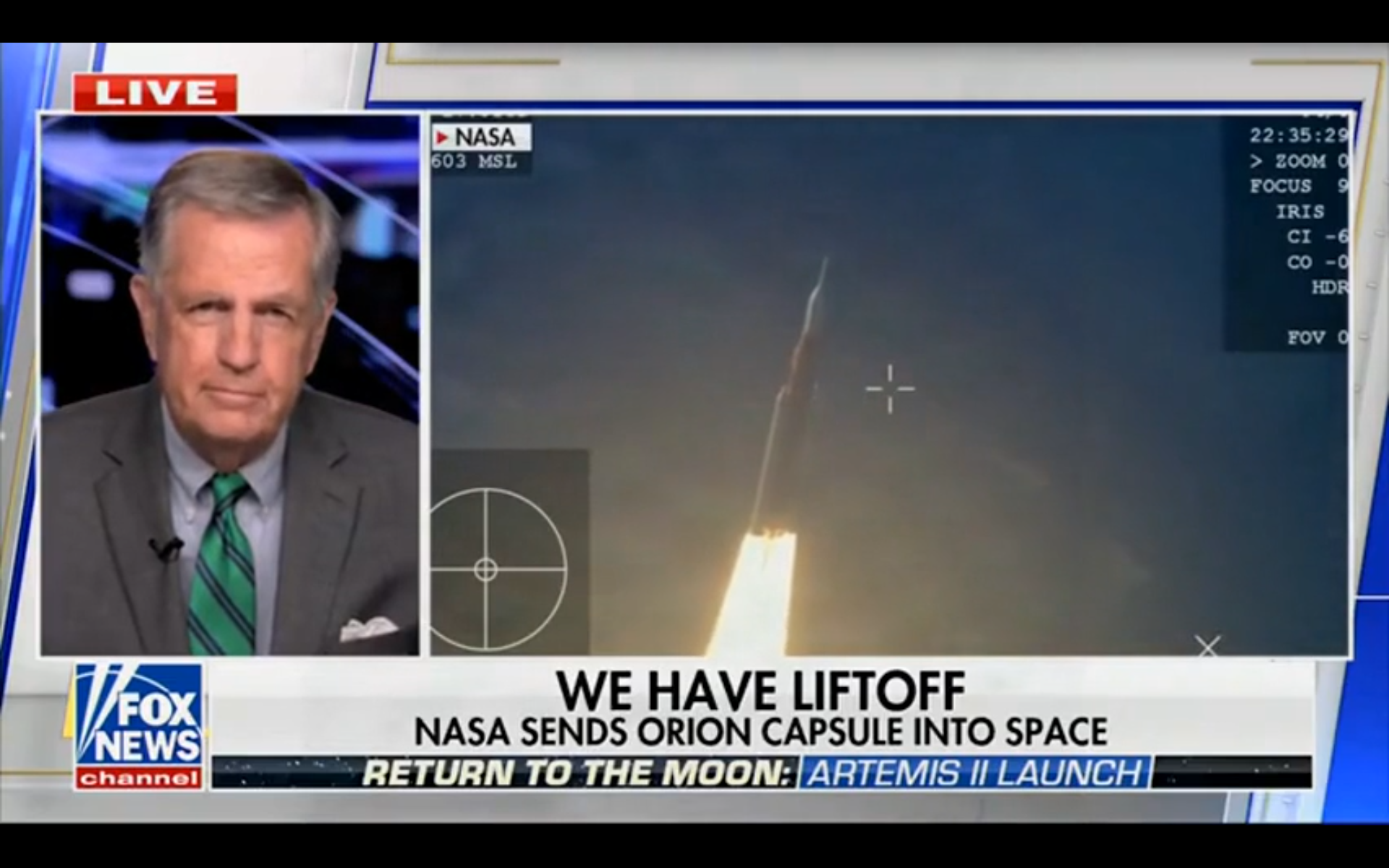 Bekijk: FNC-persoonlijkheid dooft vurig belachelijke on-air claim dat de maanlanding nep was.