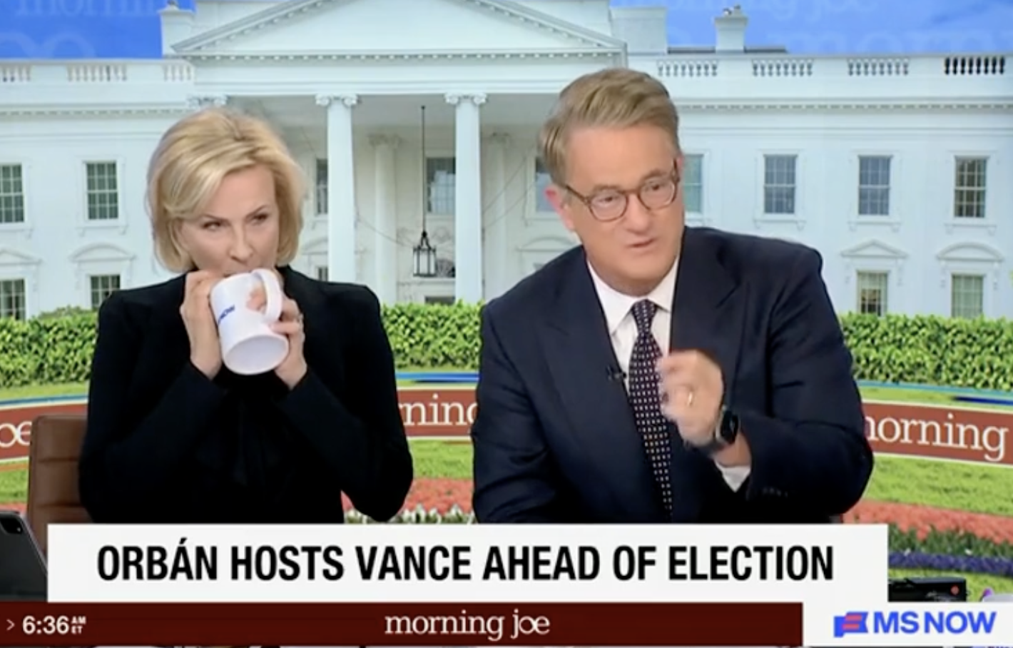 BEKIJK: Woke TV-host begint te schreeuwen, tafel te slaan in JD Vance-gedreven meltdown