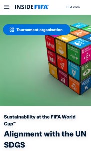 De aftrap van het wereldkampioenschap 2026 voetbal is gedaan in Davos op het World Economic Forum.