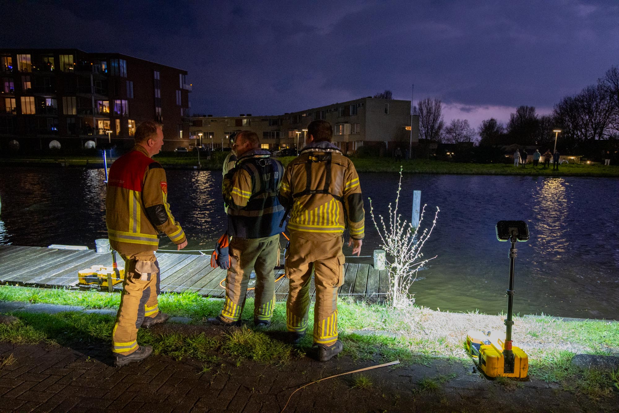 Grote zoektocht na melding over persoon te water