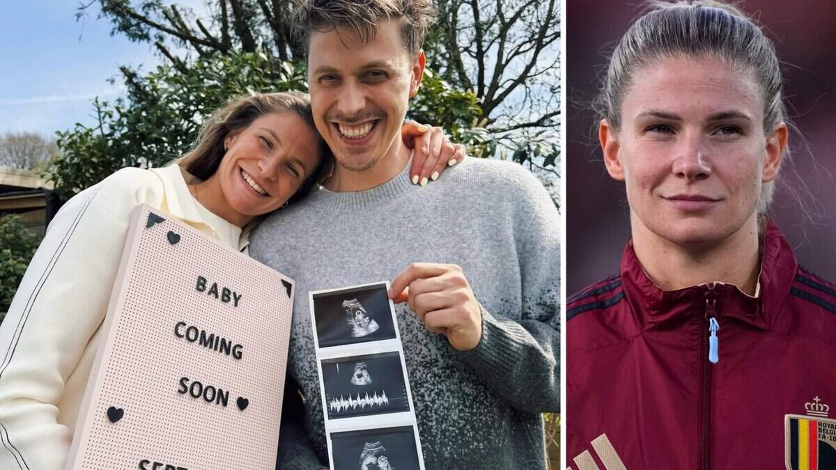 “Ik wil volgend jaar als mama op het WK staan”: zwangere Red Flame Justine Vanhaevermaet wil tonen profvoetbalster en mama zijn samen kan.