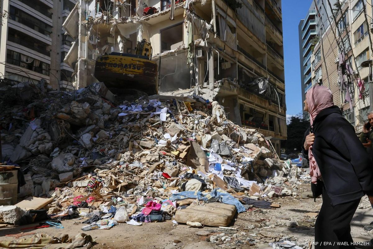 Libanon stelt dodental door aanvallen Israël naar boven bij.