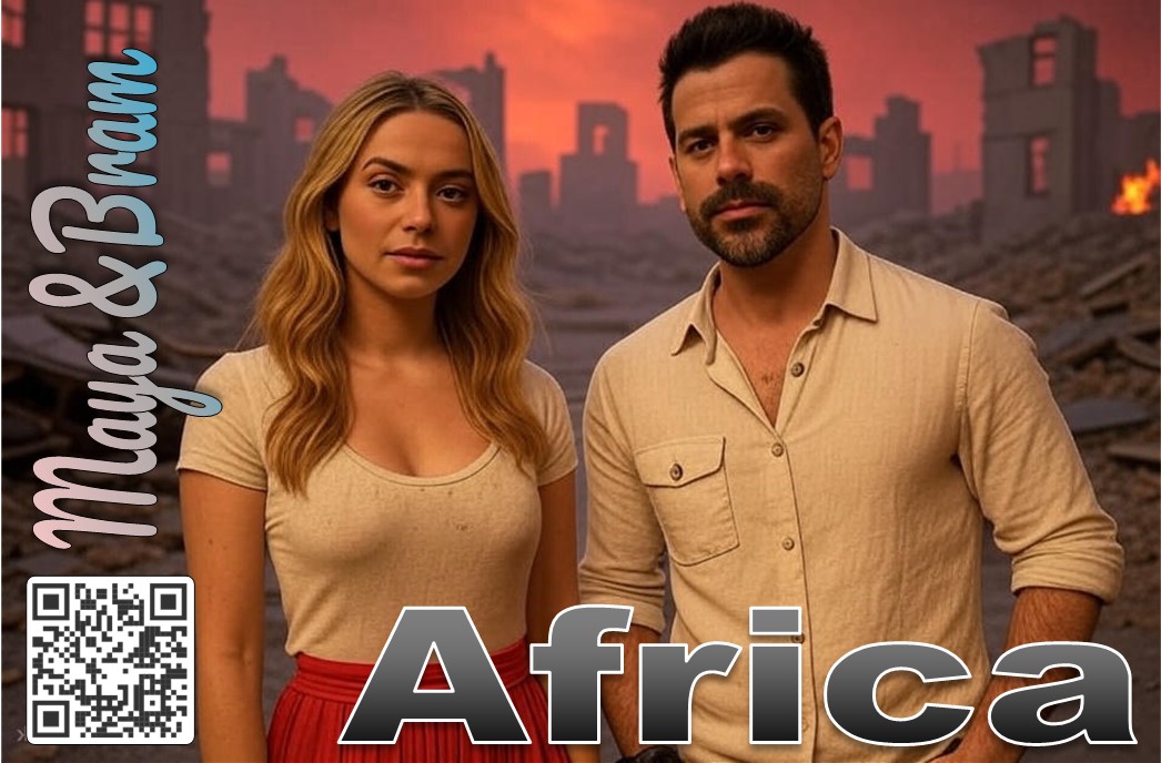 "Ontdek de avonturen van Maya en Bram in deze spannende nieuwe serie!"