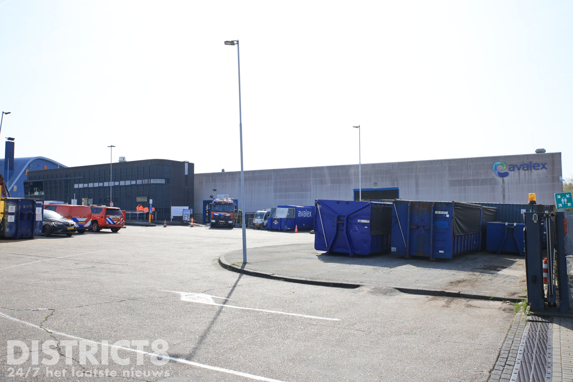 Overlaadstation Avalex gesloten na incident met gevaarlijke stoffen Voltaweg Delft