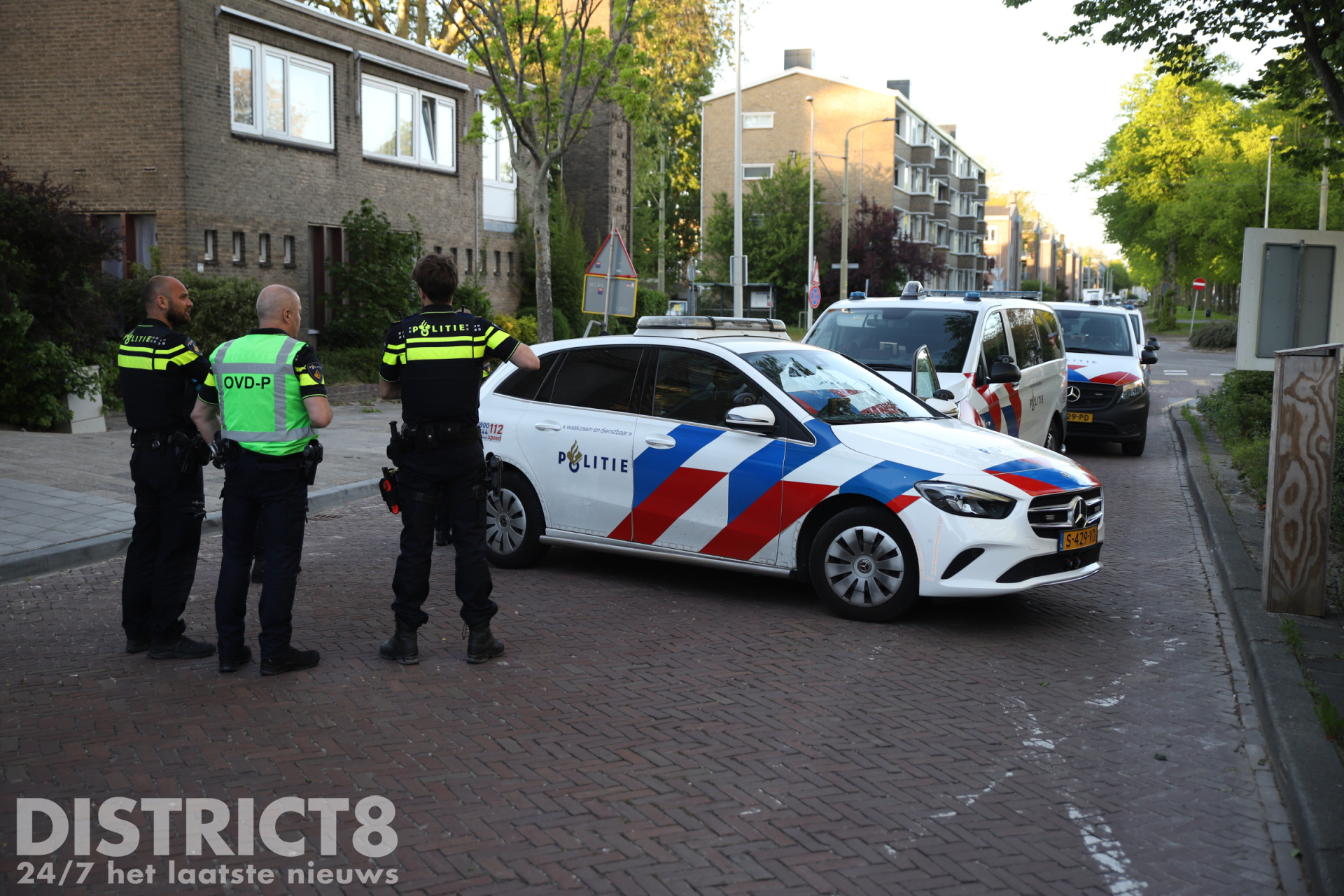 Scooterrijder aangehouden na achtervolging Cannenburglaan Den Haag
