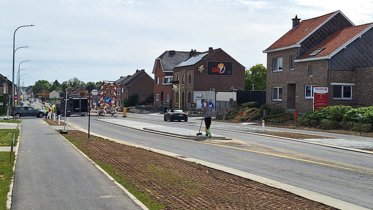 Steenweg N3 door Heers dicht voor werken: vernieuwing zit in laatste rechte lijn.