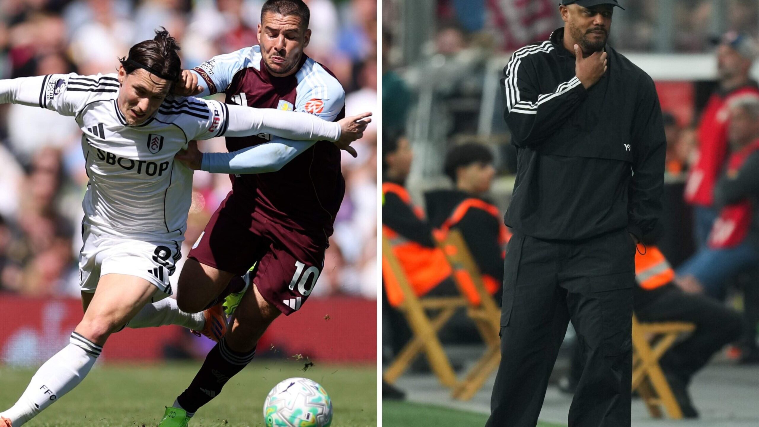 Timothy Castagne en Fulham houden de drie punten thuis tegen Aston Villa, Vincent Kompany trekt met Bayern München naar Mainz.