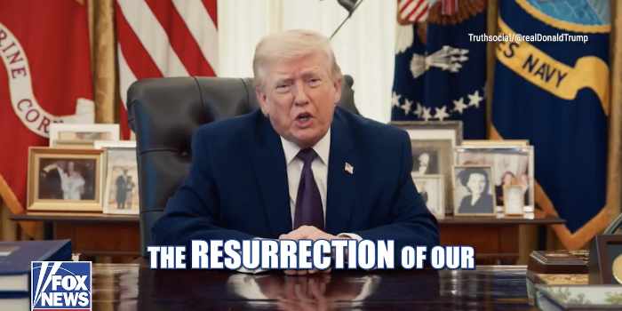 Trump brengt krachtige paasverklaring uit ter ere van Christus en onthult positief nieuws voor het christendom.