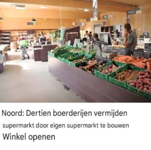 Zó verslaan boeren de supermarkt: hun winkel trekt duizenden klanten per week