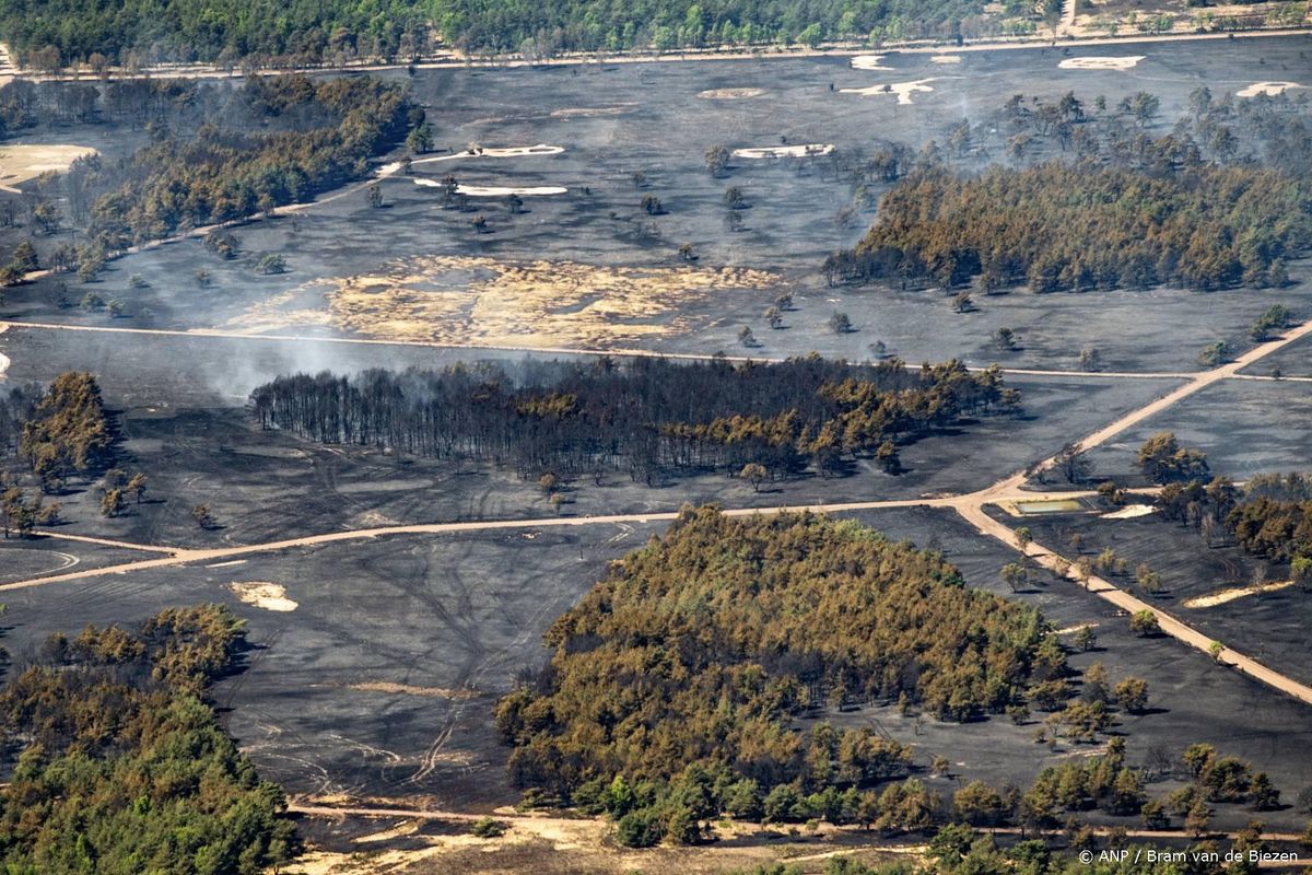 Brand bij 't Harde heeft nog meerdere vuurhaarden.