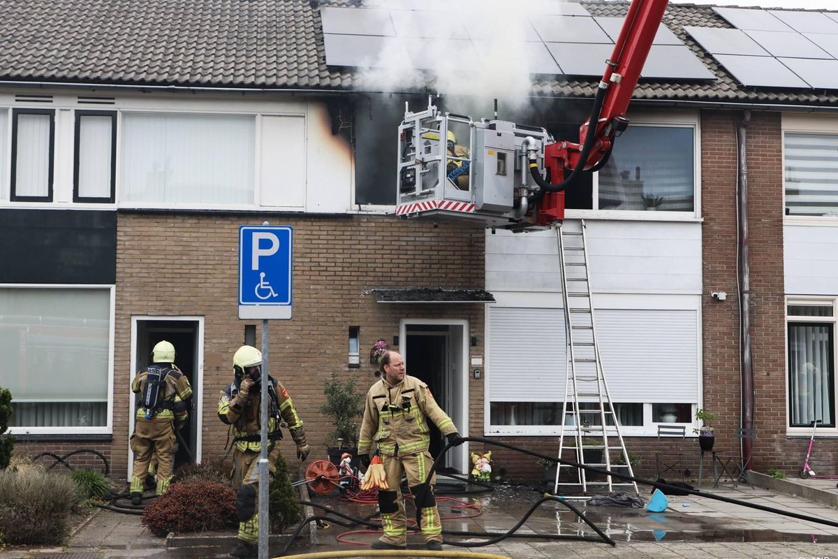 Dode bij woningbrand in Oldenzaal.