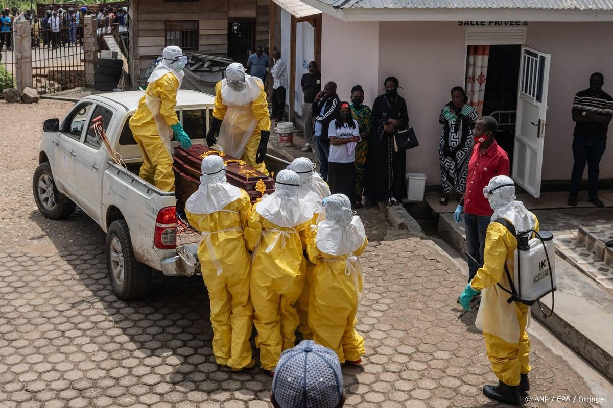 Dodental ebola-uitbraak in Congo 200 voorbij.
