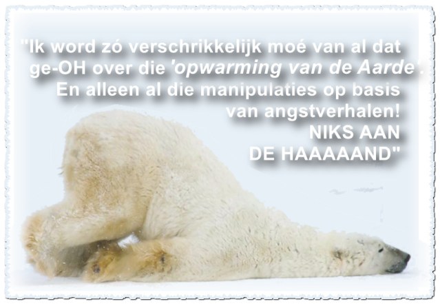 Doemscenario IPCC overleden; nog niet begraven…!!.