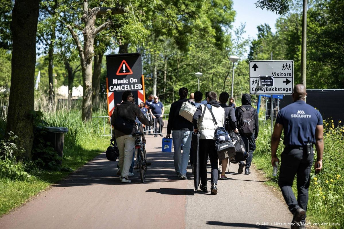 Festival Amsterdam definitief afgelast, eis organisator afgewezen.