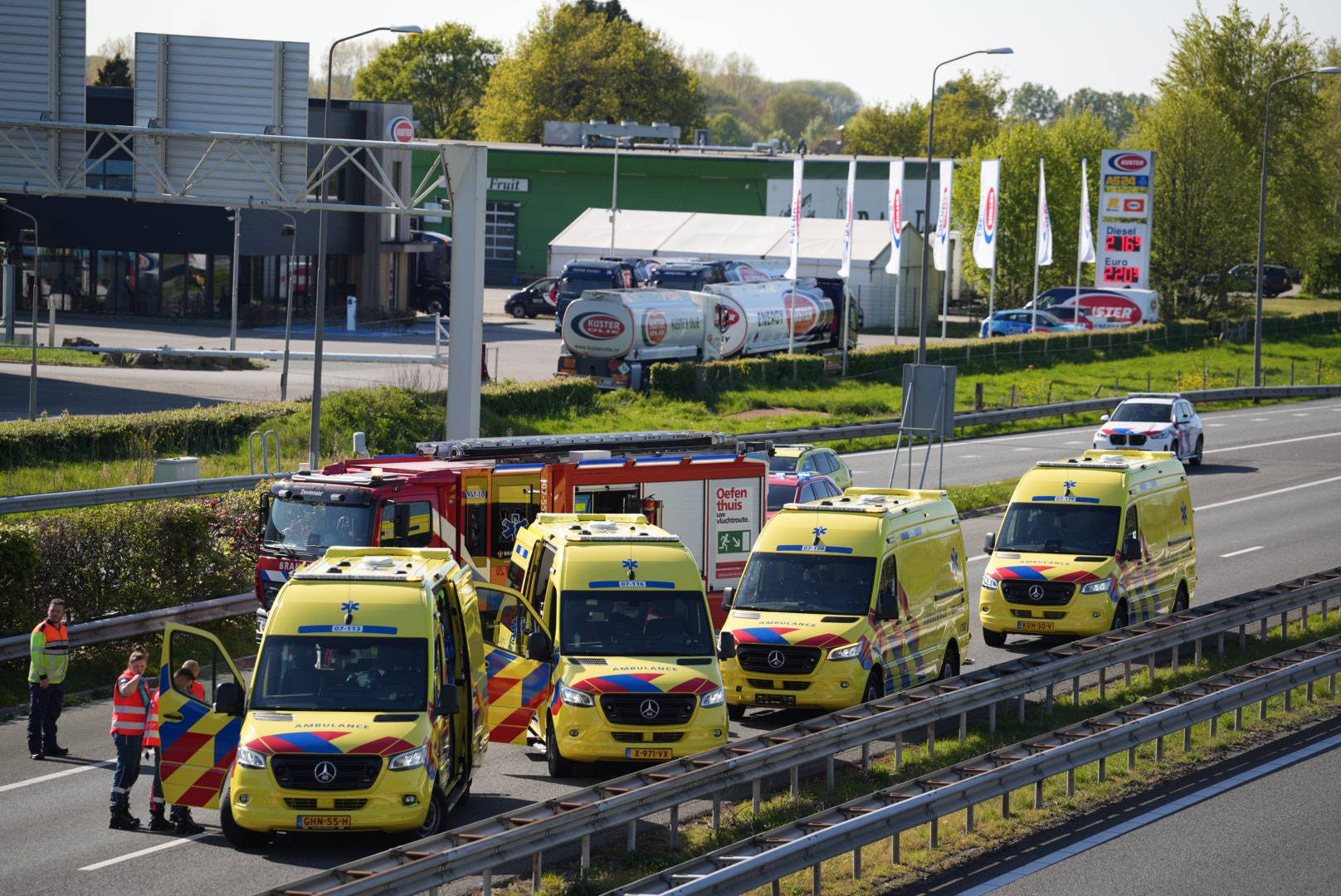 Man (28) aangehouden na dodelijke kettingbotsing