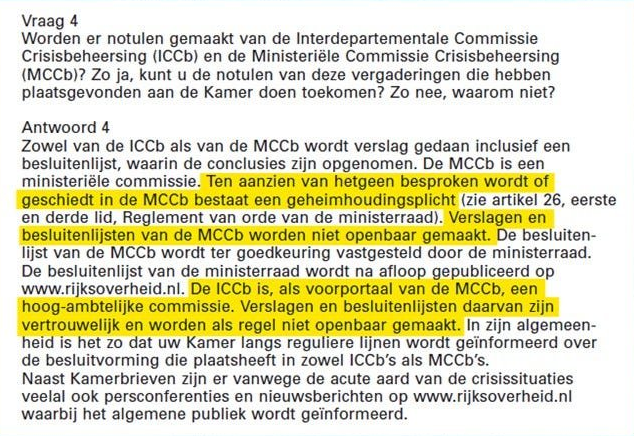 Oud-minister Bruno Bruins mijdt één woord 'als de pest' tijdens coronaverhoor 2 ter