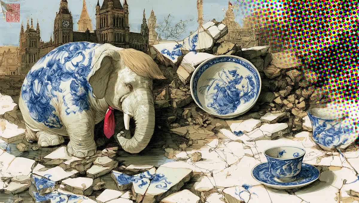 Trump is de olifant in de porseleinkast van de (oude) Nieuwe Wereldorde
