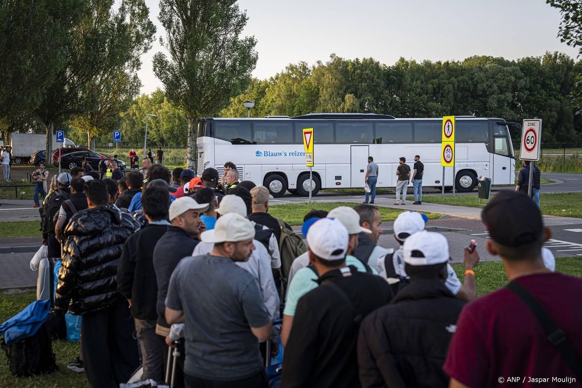 Warffum vangt vanaf donderdag 4 nachten asielzoekers Ter Apel op.