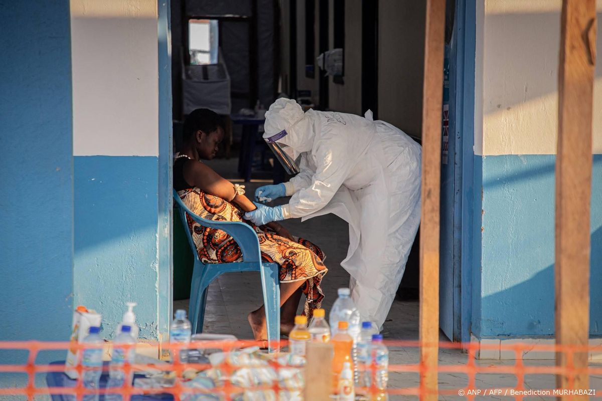 Aantal ebolagevallen in Congo stijgt tot boven de 1300.