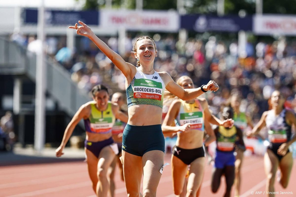 Broeders-Bol verwent publiek bij FBK Games met zege op 800 meter.