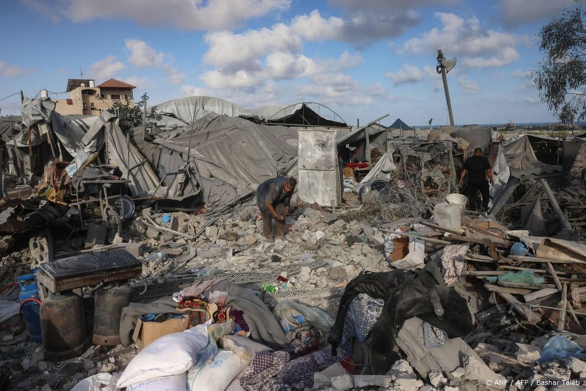 Doden door Israëlische luchtaanvallen op Gaza.