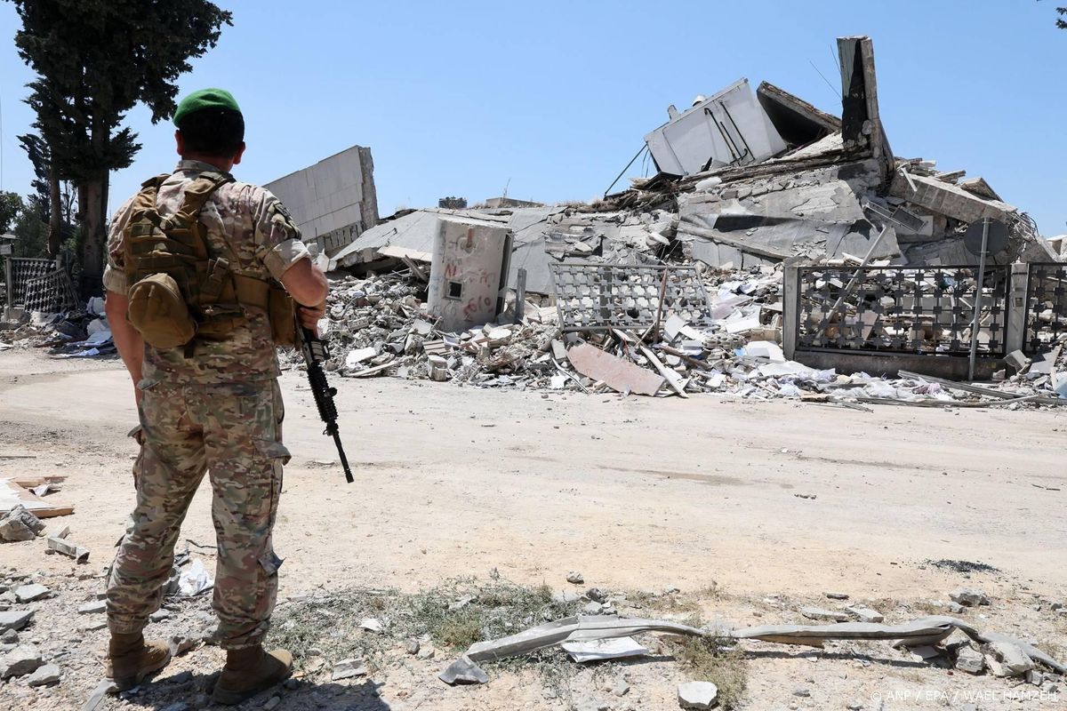 Hezbollah-leider verwerpt Israëlische veiligheidszone in Libanon.