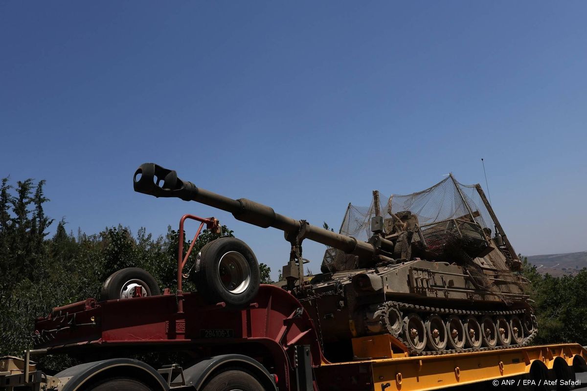 Israël meldt vernietiging tunnel van Hezbollah in Zuid-Libanon.