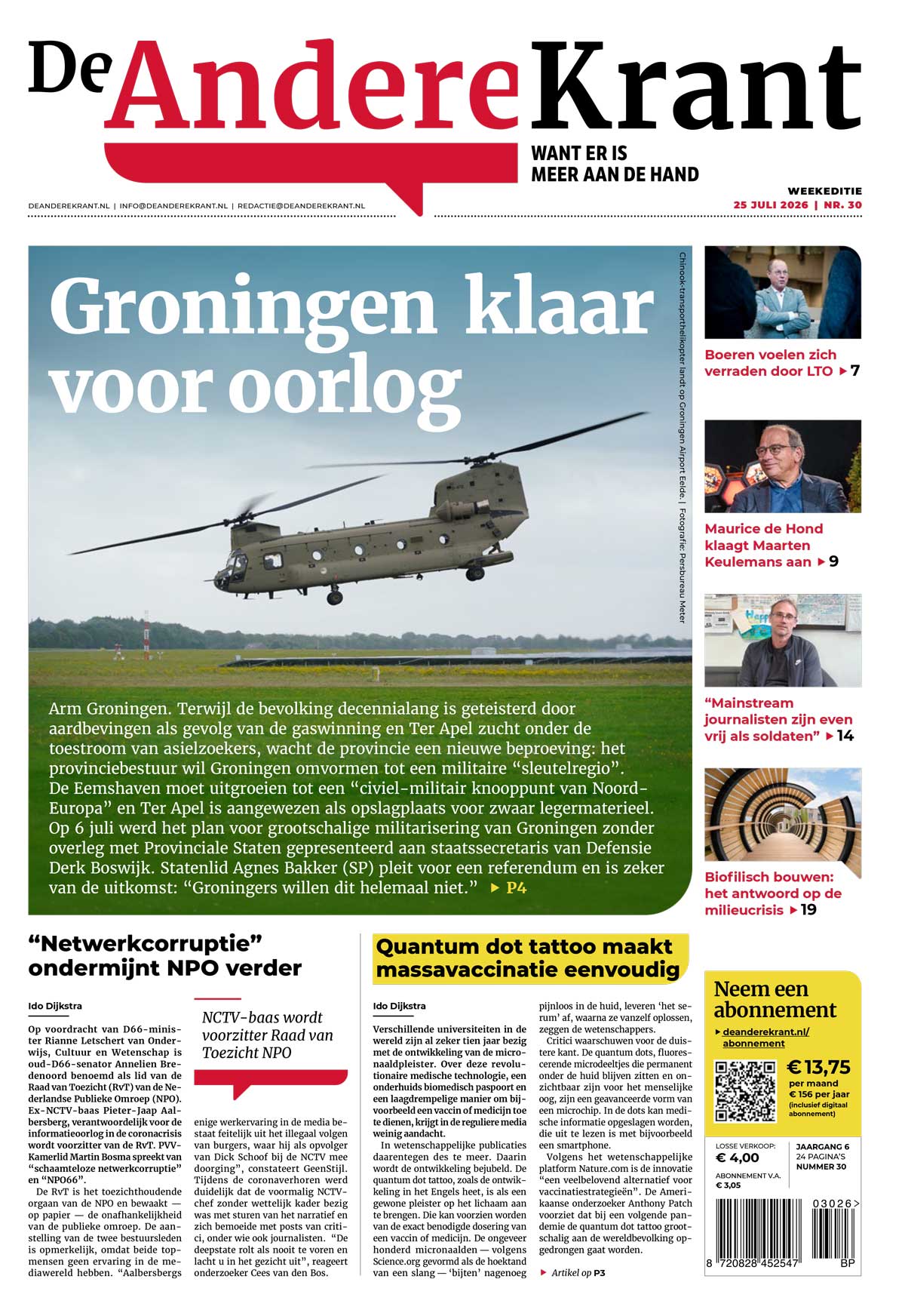 2026 – Uitgave 30.