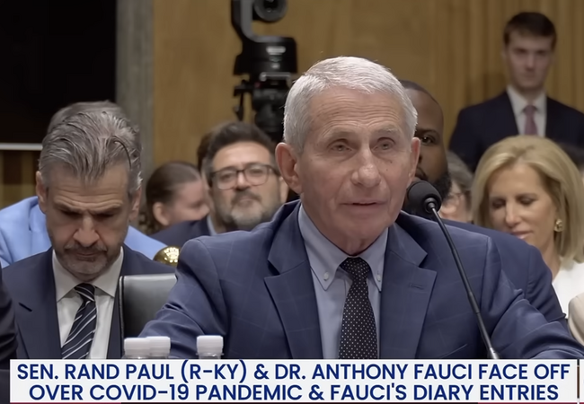 BEKIJK: Applaus barst los nadat Rand Paul Tony Fauci volledig vernietigt