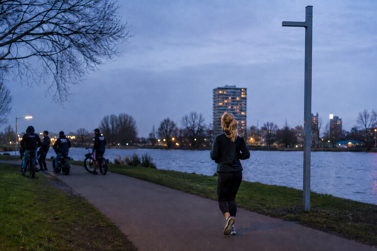 Halsema weigert vaste camera’s terwijl vrouwen rond Sloterplas worden betast en geïntimideerd.