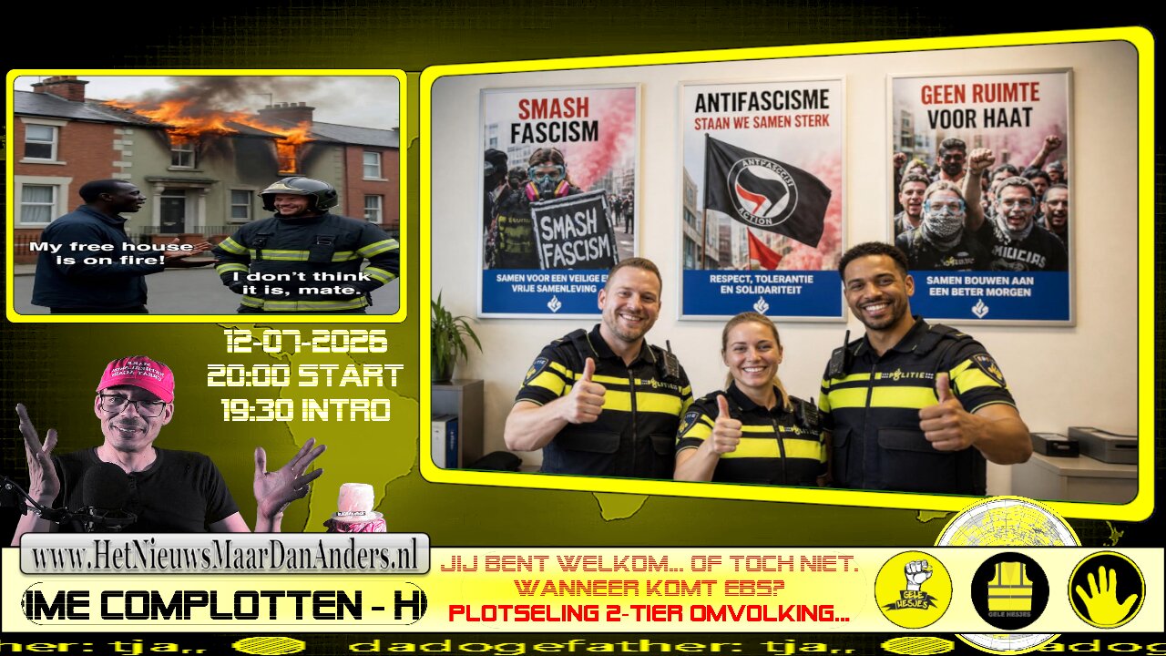 HNMDA live 12-07-2026 : Jij bent welkom... of toch niet.Wanneer komt EBS? Plotseling 2-tier omvolking...