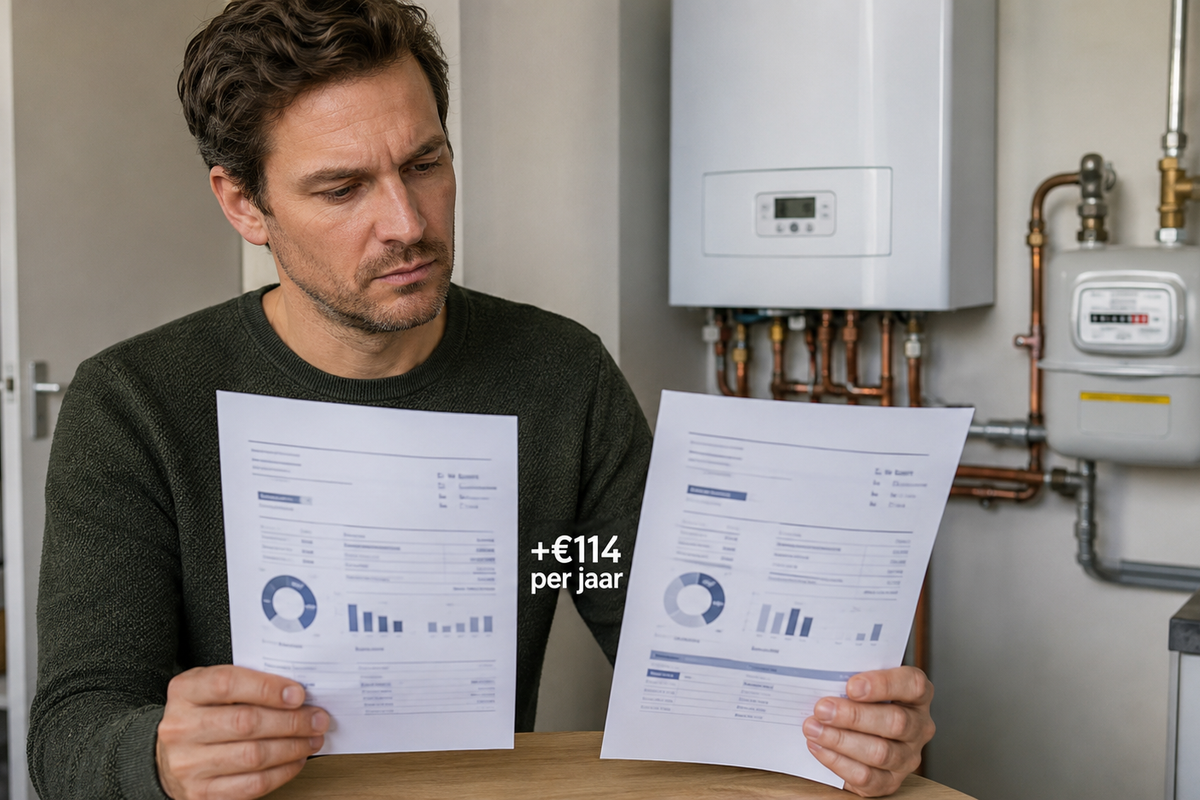 Nieuw energiecontract in achttien dagen €114 duurder: gasprijs schiet omhoog.